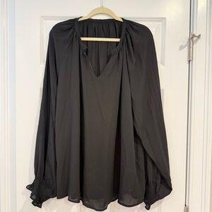 Elegant Black Women's Top